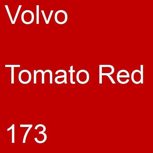 Volvo, Tomato Red, 173.